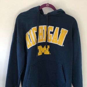 Navy blue Michigan sweatshirt